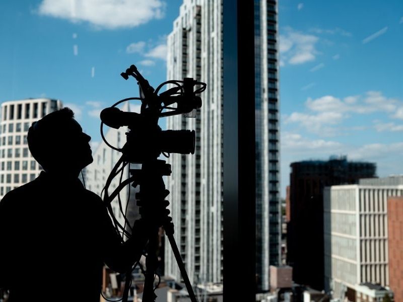 steve-filming-silhoette